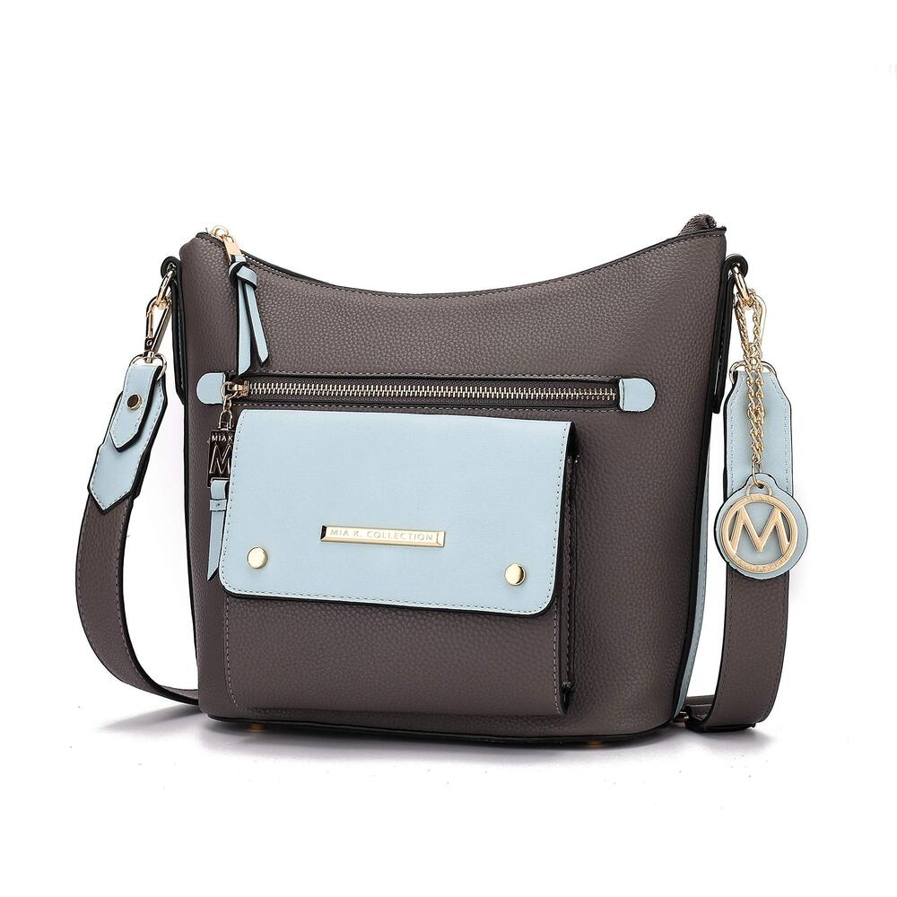 9590 Crossbody Bag , PU Leather Pocketbook Handbag – Designer Side